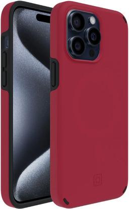 Incipio Duo MagSafe Phone Case for iPhone 15 Pro Max - Crimson/Black
