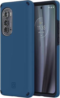 Incipio Duo Series Phone Case for Motorola Edge (2022) - Dark Denim/Stealth Blue