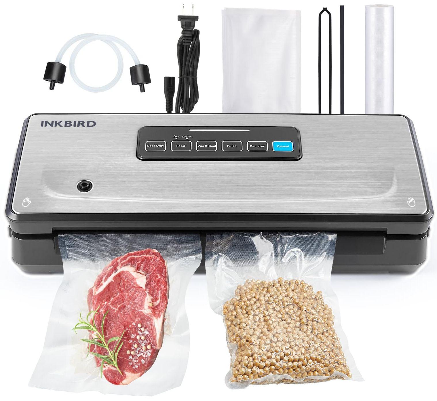 Inkbird  INK-VS02 Food Vacuum Sealer Machine - Silver - Excellent
