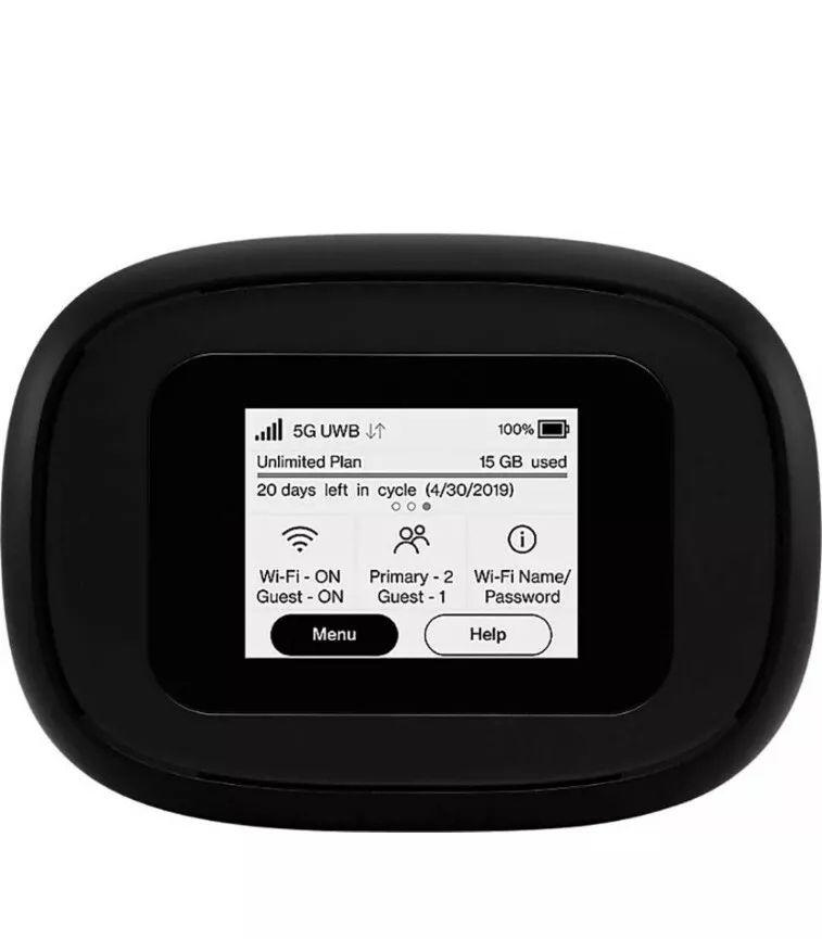 Inseego  M1000 5G MiFi Mobile Hotspot Router - Black - Premium