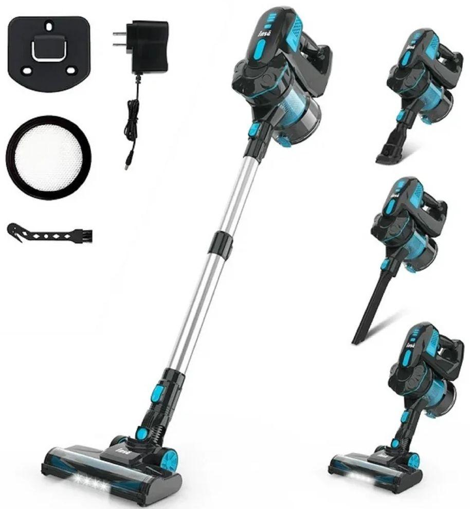 INSE  V770 Cordless Vacuum Cleaner - Black/Blue - Excellent