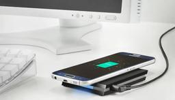 Insignia NS-MWPC1W Qi Wireless Charging Pad - Black