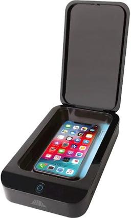 intelliARMOR UV Shield Portable Phone Sanitizer - Black