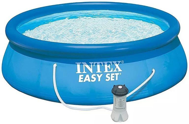 Intex  28121EG Easy Pool Set 10ft x 30" - Blue - Excellent