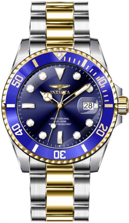 Invicta  Pro Diver Lady Watch - Blue/Stainless Steel - Excellent