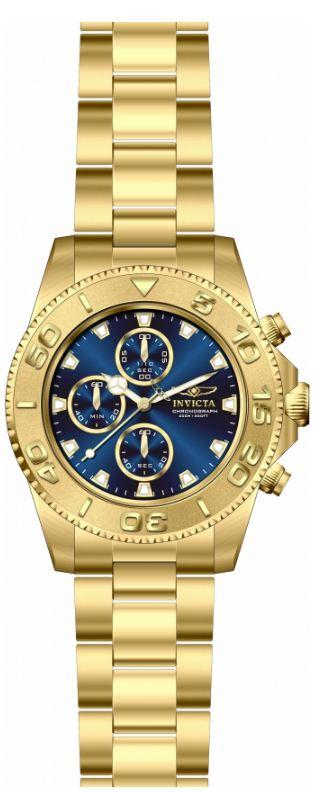 Invicta  Pro Diver Mens Watch - Gold - Excellent