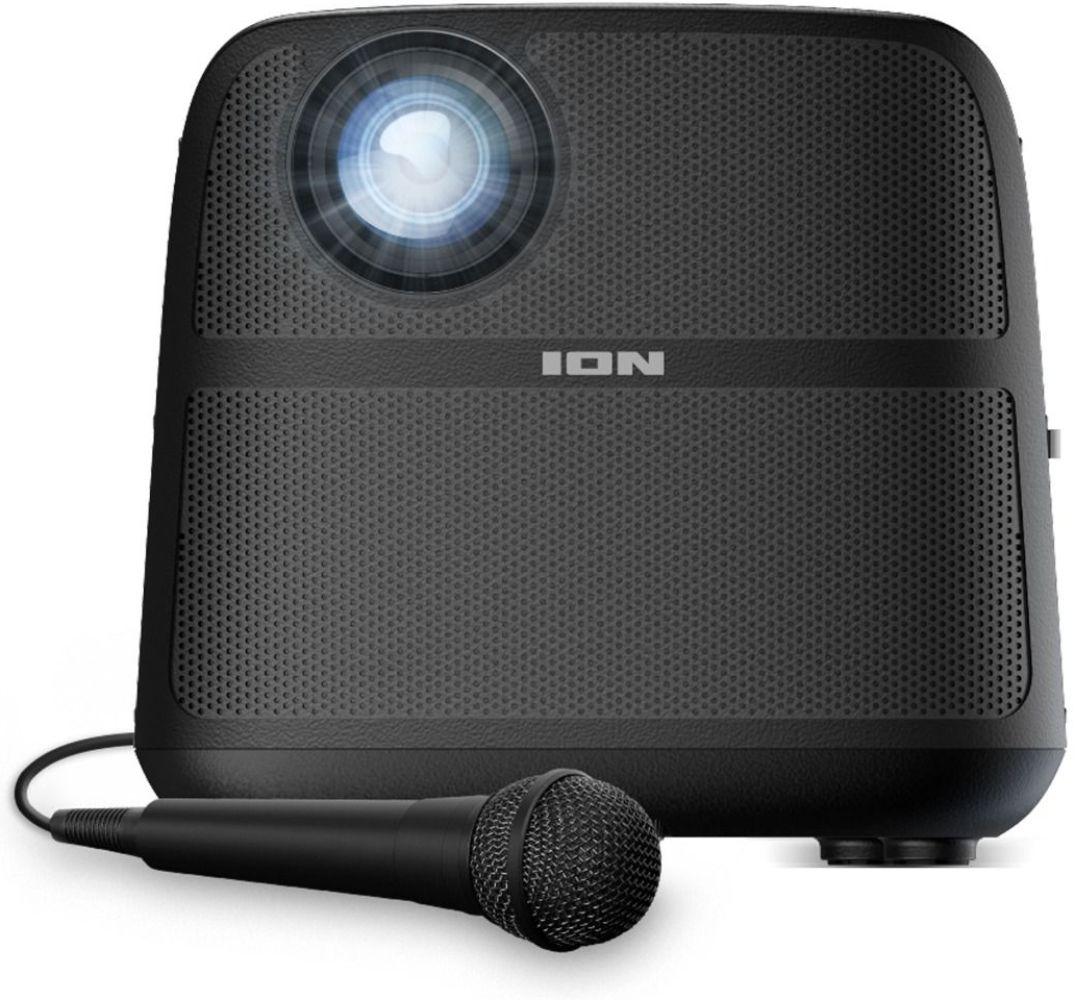 ION  Deluxe HD LED Bluetooth Projector - Black - Premium