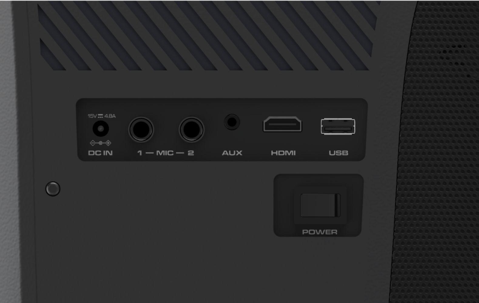 ION Deluxe HD LED Bluetooth Projector - Black