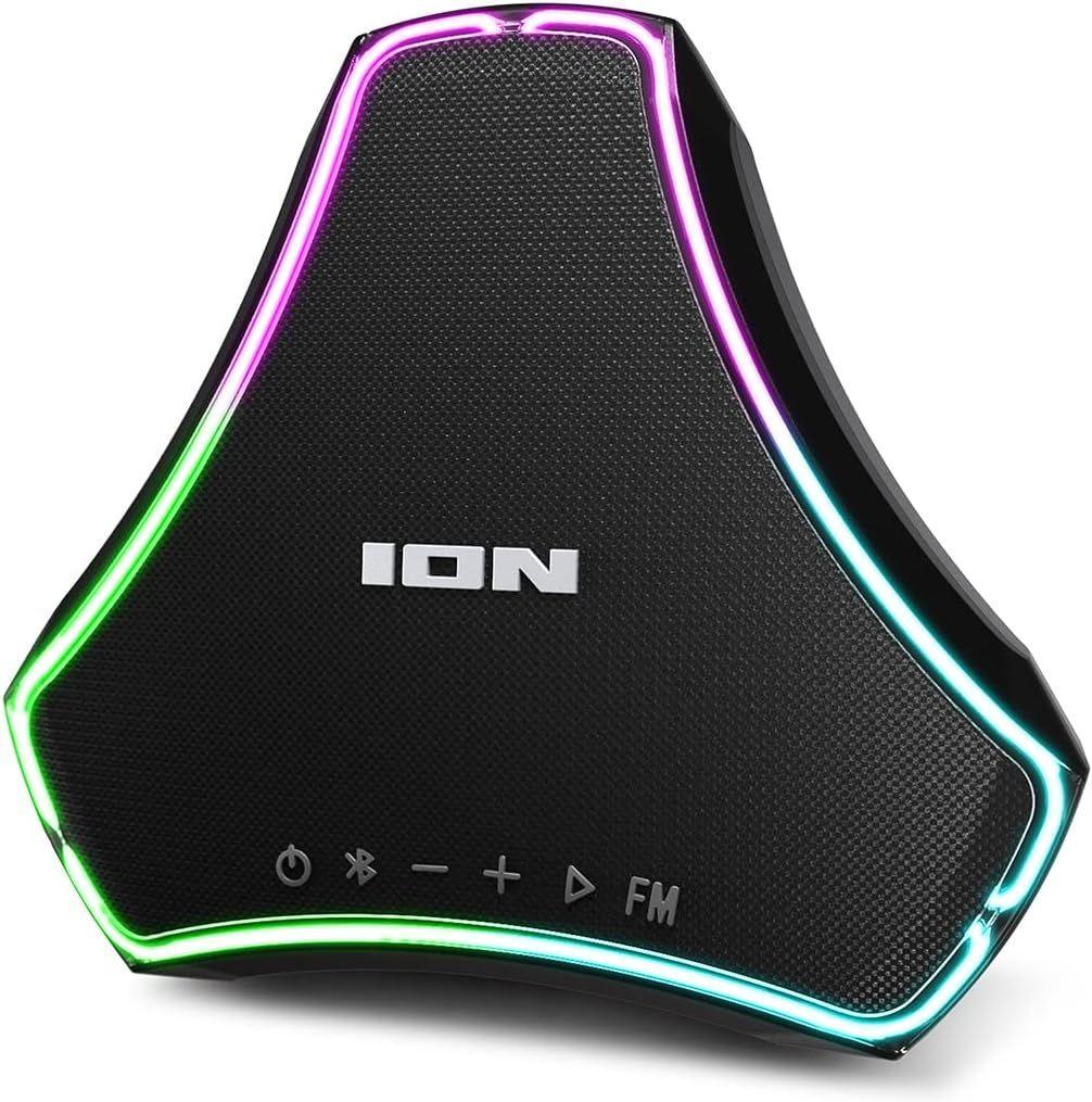 ION  Triumph Boombox Speaker with LED Illumination - Black - Acceptable