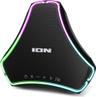 ION Triumph Boombox Speaker with LED Illumination - Black