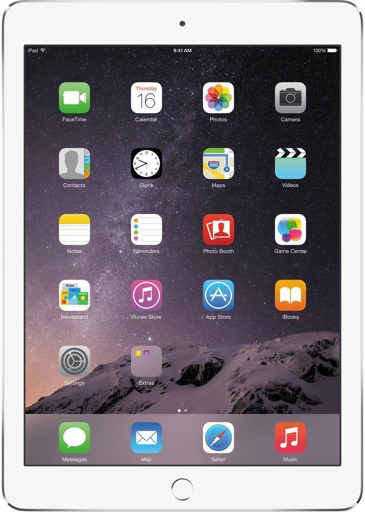 iPad Air 9.7-inch (2014) 2nd Gen - 64GB - Cellular + WiFi - Silver