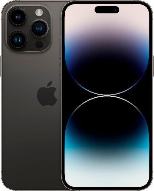 Apple iPhone 14 Pro (US Version) - 128GB - Space Black - Fully Unlocked - Acceptable
