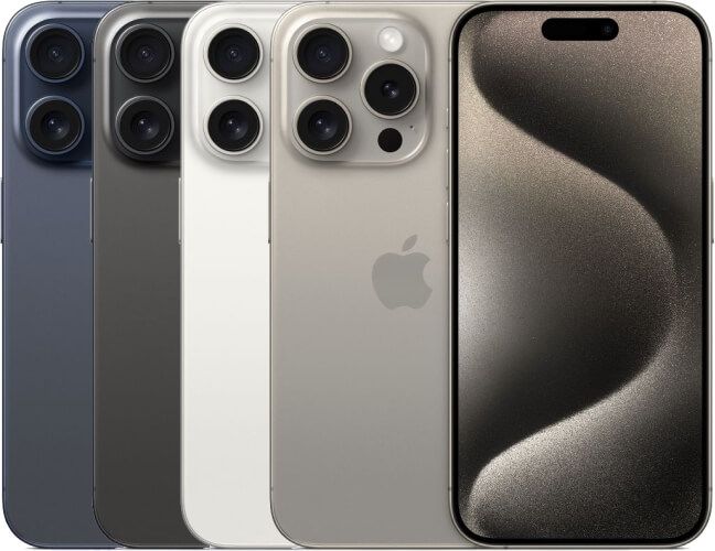 iPhone 15 Pro - 256GB - 1 Physical SIM + eSIM - Natural Titanium - AT&T