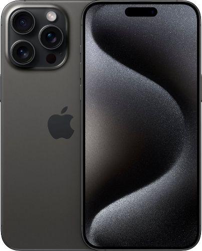 Apple iPhone 15 Pro Max - 256GB - Black Titanium - Fully Unlocked - Acceptable