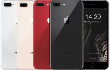 iPhone 8 Plus, iPhone 8 Plus Red, Noir & Rose à prix pas cher