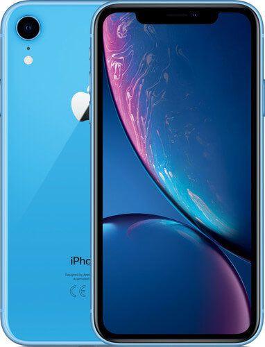iPhone XR 128GB for AT&T in Blue in Acceptable condition