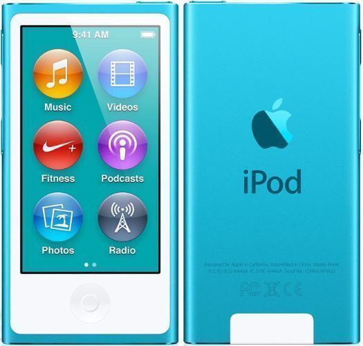 Apple iPod Nano 7th Gen - 16GB - Aqua Blue