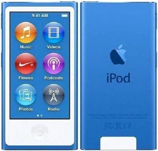 Apple  iPod Nano 7th Gen - 16GB - Blue - Good