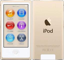 Apple iPod Nano 7th Gen - 16GB - Gold