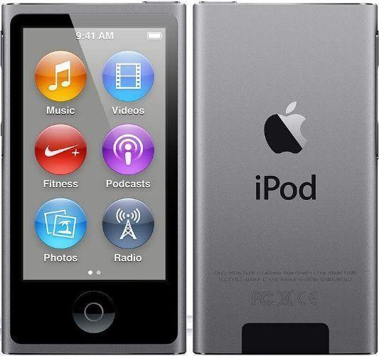 Apple  iPod Nano 7th Gen - 16GB - Space Grey - Acceptable