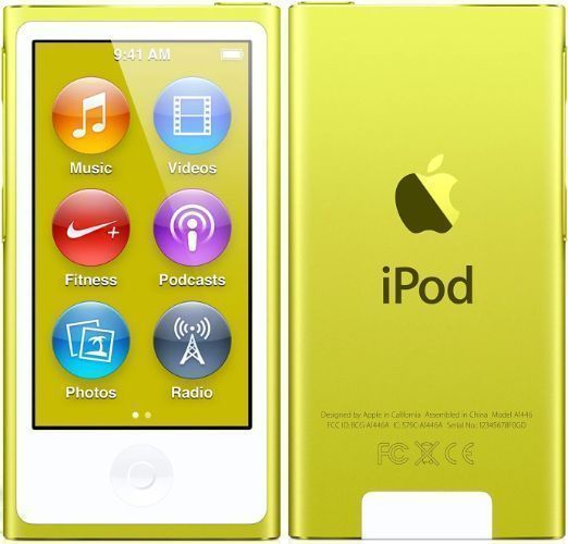 Apple iPod Nano 7th Gen - 16GB - Yellow