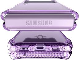 Itskins Hybrid Clear Phone Case for Galaxy Z Flip3 5G - Lavender/Transparent