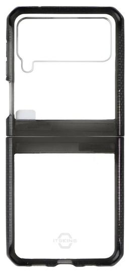 Itskins Hybrid Clear Phone Case for Galaxy Z Flip3 5G - Smoke/Transparent