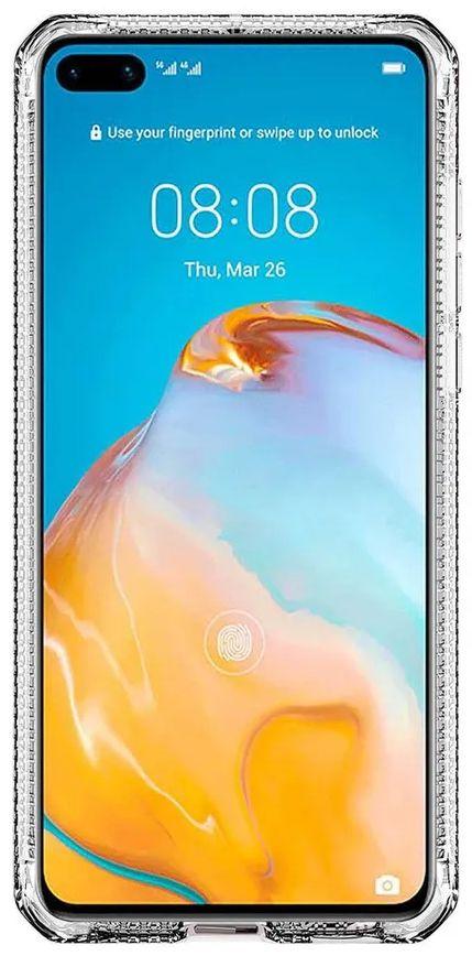 Itskins HybridClear Phone Case for Huawei P40 - Transparent