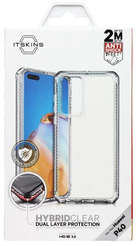 Itskins HybridClear Phone Case for Huawei P40 - Transparent