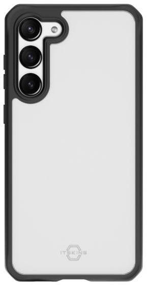 Itskins  Hybrid R Solid Phone Case for Galaxy S23+ - Black/Clear - Excellent