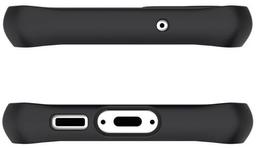Itskins Hybrid R Solid Phone Case for Galaxy S23+ - Black/Clear