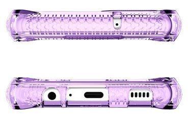Itskins Spectrum Clear Phone Case for Galaxy A12 - Light Purple