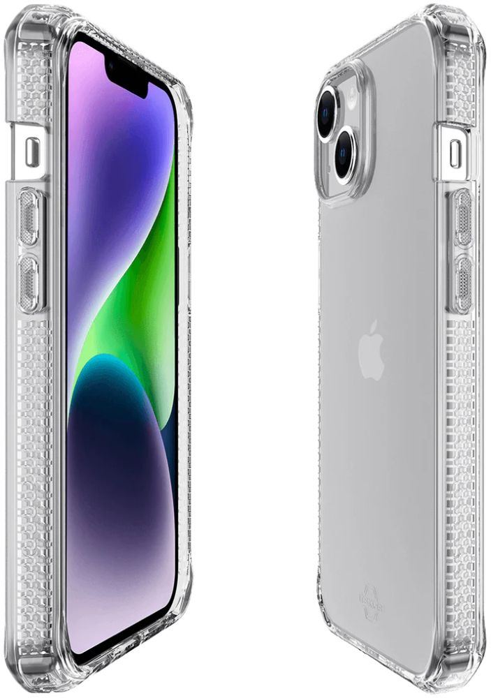ITSKINS SPECTRUM R // CLEAR Phone Case for iPhone 14 Plus - Transparent