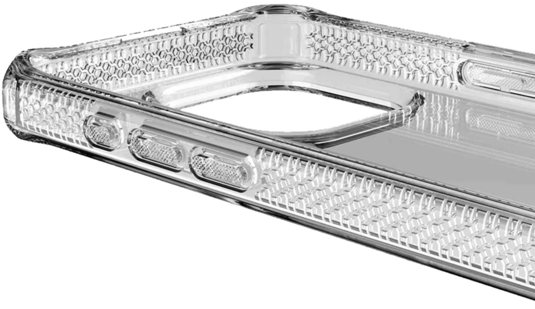 ITSKINS ITSKINS SPECTRUM R // CLEAR Phone Case for iPhone 15 Pro Max - Transparent