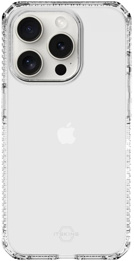 ITSKINS ITSKINS SPECTRUM R // CLEAR Phone Case for iPhone 15 Pro Max - Transparent