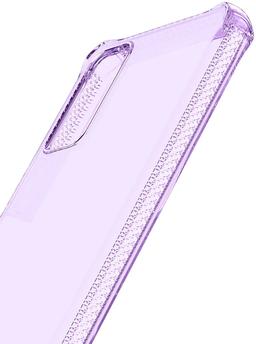 ITSKINS Spectrum R // Clear Phone Case for TCL Stylus 5G - Light Purple
