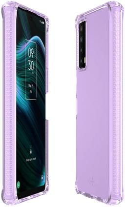 ITSKINS Spectrum R // Clear Phone Case for TCL Stylus 5G - Light Purple
