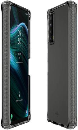 ITSKINS Spectrum R // Clear Phone Case for TCL Stylus 5G - Smoke