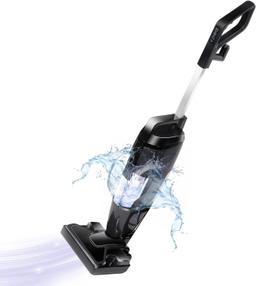 IULULU Vacuum Cleaner and Steam Mop All in One Combo - Black