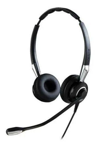 Jabra  2400 II QD Duo NC Wired Headset - Black - Excellent