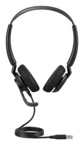 Jabra  Engage 50 II USB-A UC Stereo Corded Headset - Black - Excellent