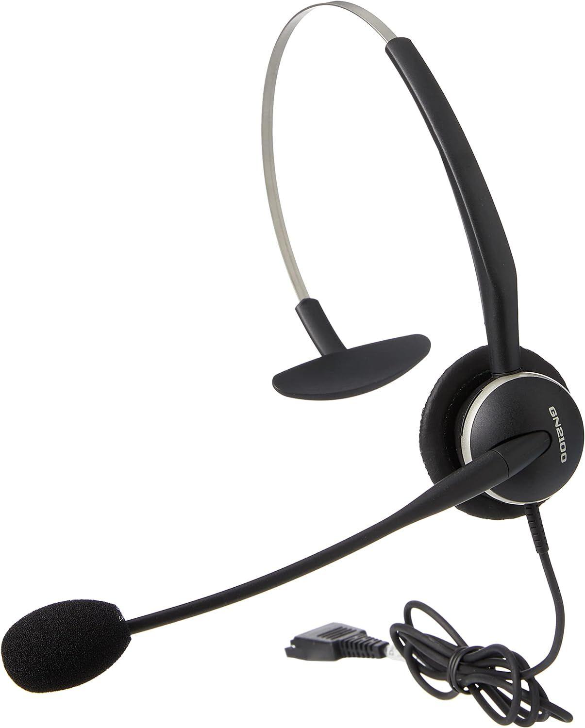 Jabra  GN2100 Wired On-Ear Headphones - Black - Acceptable
