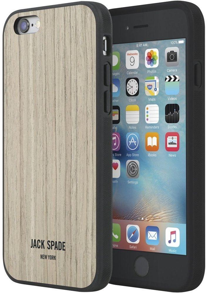 Jack Spade Wood Phone Case for iPhone 6 | iPhone 6s - Wood Veneer Walnut