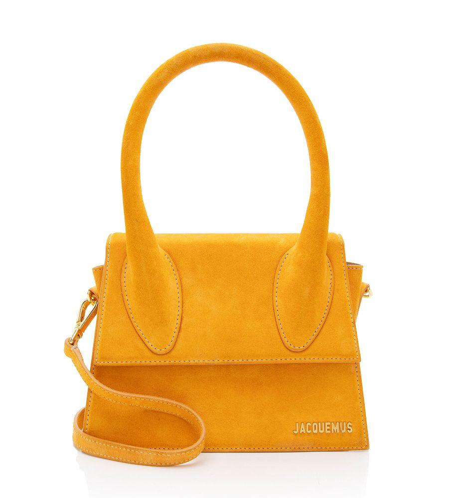 Jacquemus Suede Le Grand Chiquito Top Handle - Suede - Orange