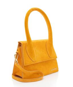 Jacquemus Suede Le Grand Chiquito Top Handle - Suede - Orange