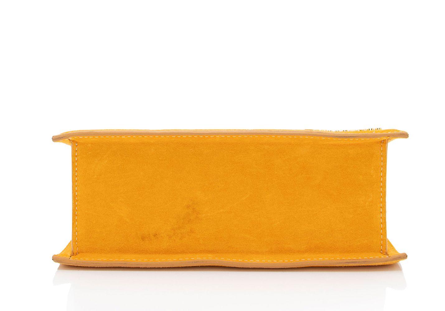 Jacquemus Suede Le Grand Chiquito Top Handle - Suede - Orange