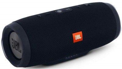 JBL  Charge 3 Portable Bluetooth Speaker - Black - Acceptable