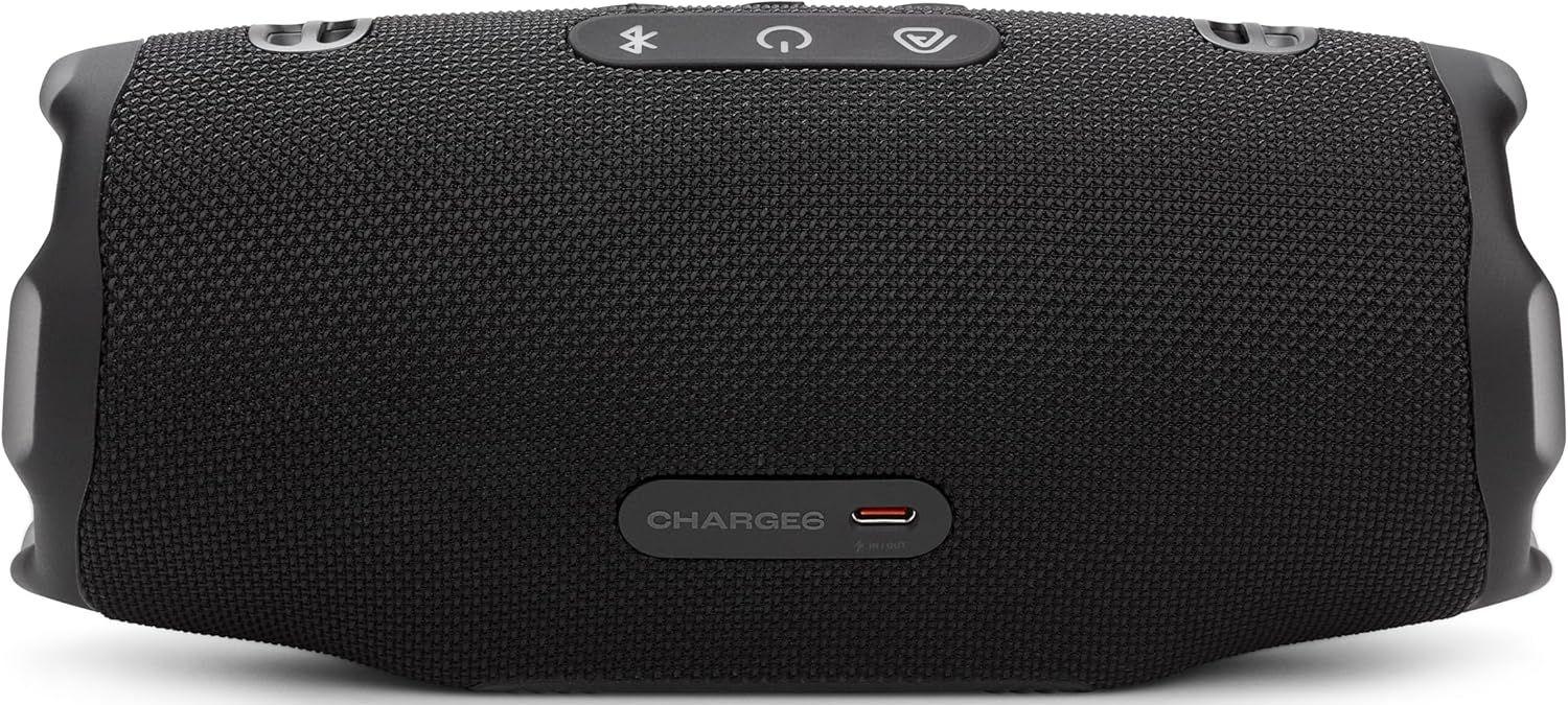 JBL Charge 6 Portable Bluetooth Speaker - Black