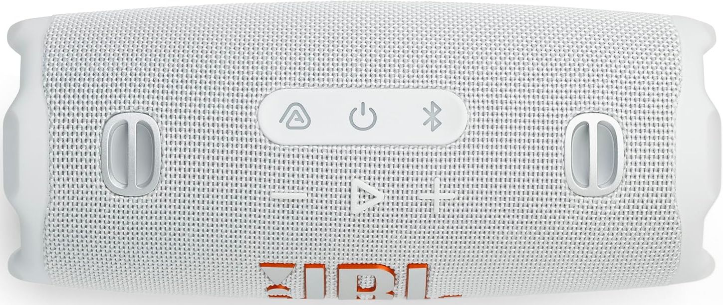 JBL Charge 6 Portable Bluetooth Speaker - White