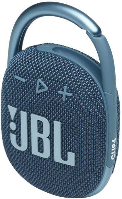 JBL  Clip 4 Ultra-portable Bluetooth Speaker - Blue - Premium